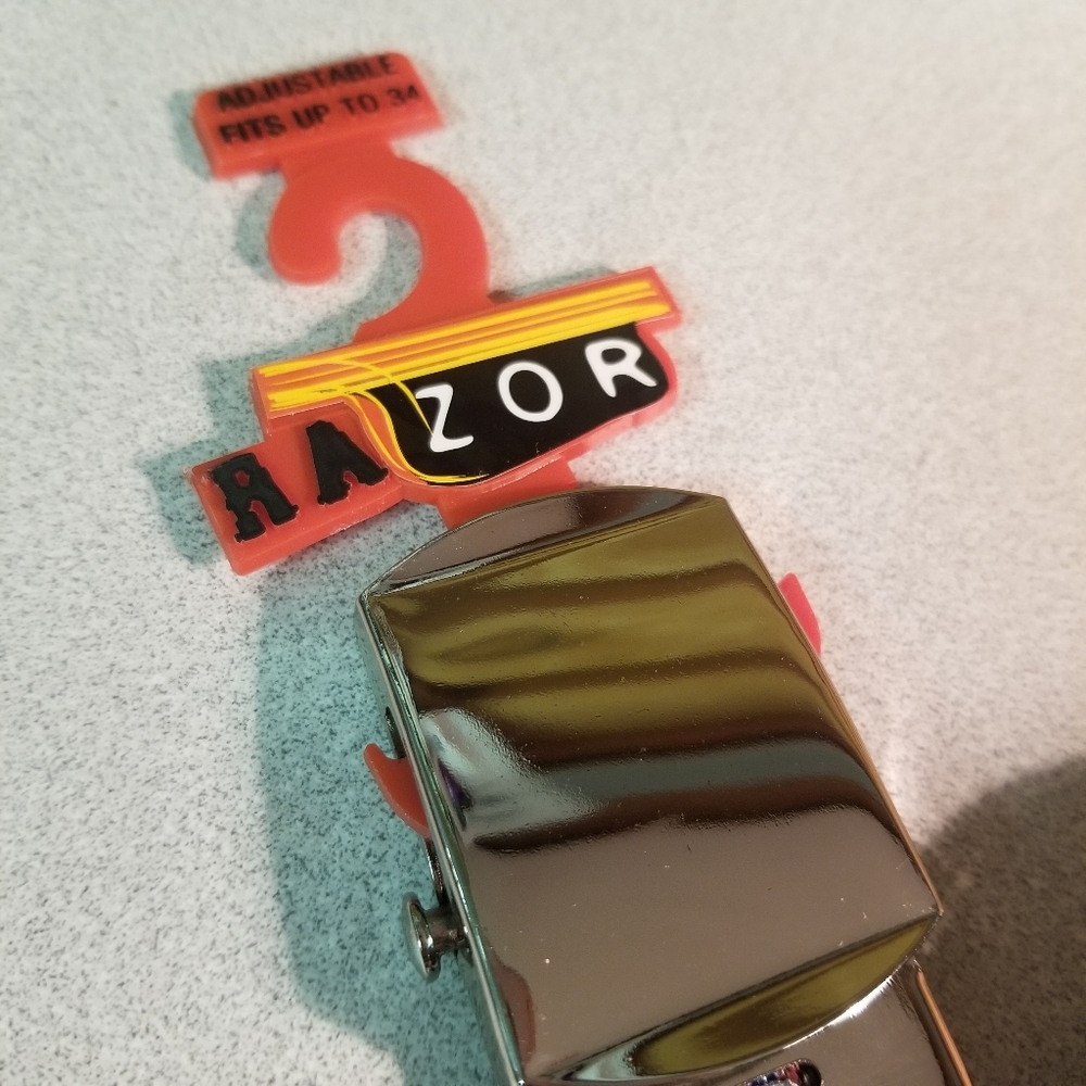 Boys Razor Web Belt - Picture 2 of 5